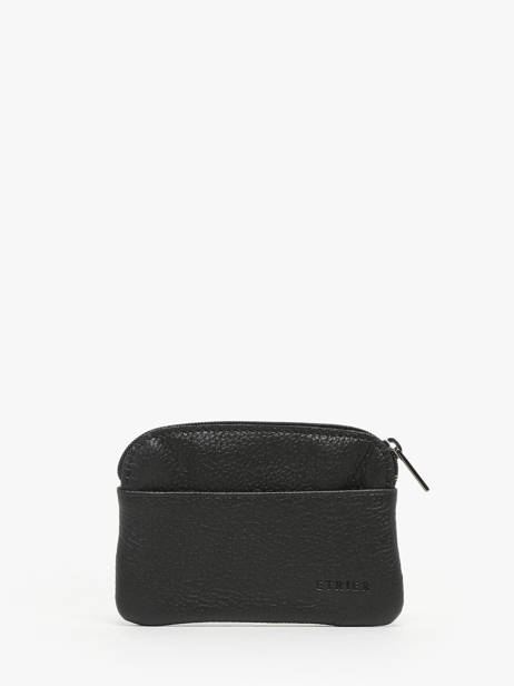 Porte-monnaie Cuir Madras Etrier Noir madras EMAD339 vue secondaire 2