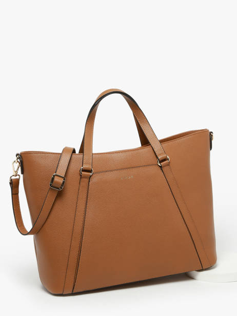 Leather Tradition Tote Bag Etrier Beige tradition ETRA8031 other view 2