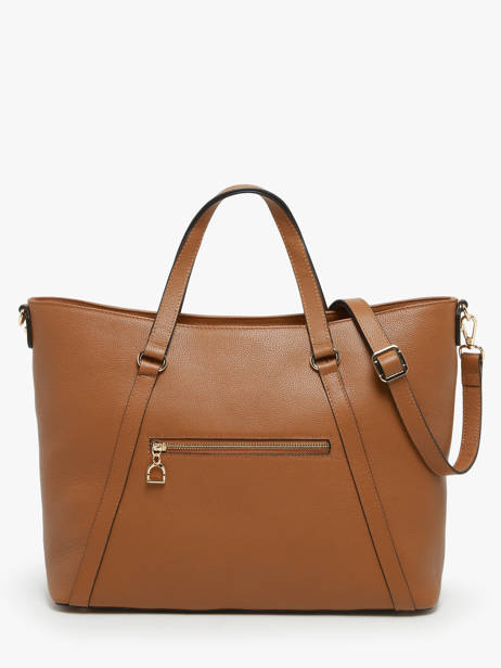 Leather Tradition Tote Bag Etrier Beige tradition ETRA8031 other view 4