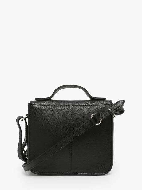 Sac Bandoulière Mademoiselle George Xs Cuir Paul marius Noir vintage GEORGEXS vue secondaire 4