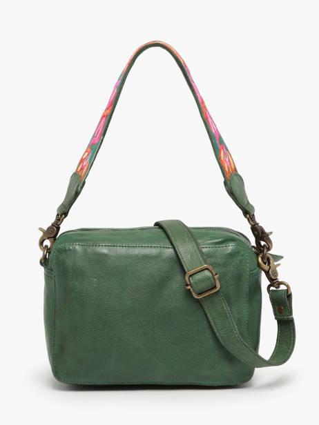 Sac à Dos BIBA En Cuir Bordeaux - Format A4, Pour Femme (Occasion Très Bon état)