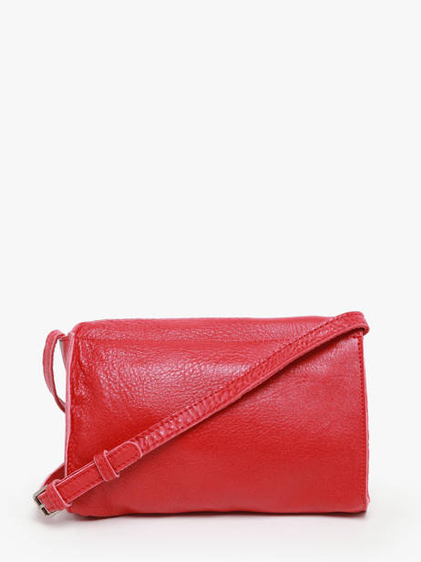 Shoulder Bag Natural Leather Biba Red natural CHR3L other view 4