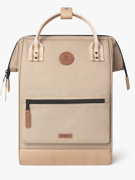 Adventurer Medium - Customisable Backpack  Cabaia Beige adventurer BAGS other view 2