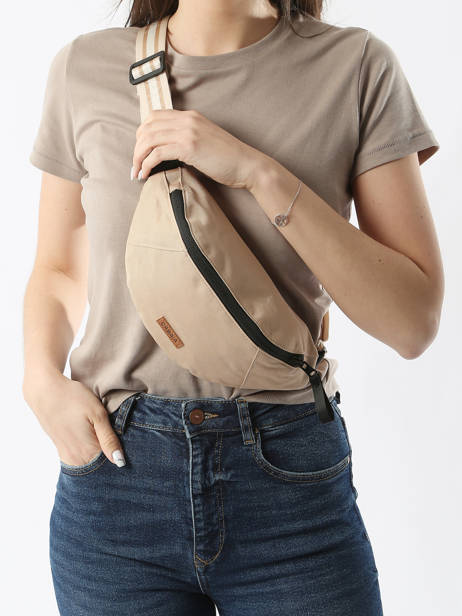 Sac Banane Reversible Cabaia Beige belt bag BELTBAG vue secondaire 1