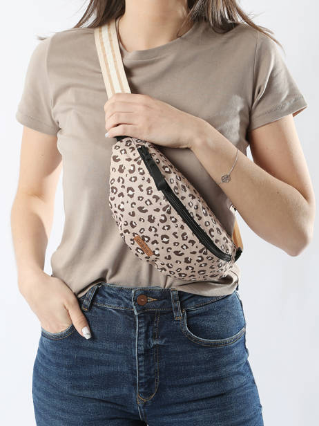Sac Banane Reversible Cabaia Beige belt bag BELTBAG vue secondaire 2