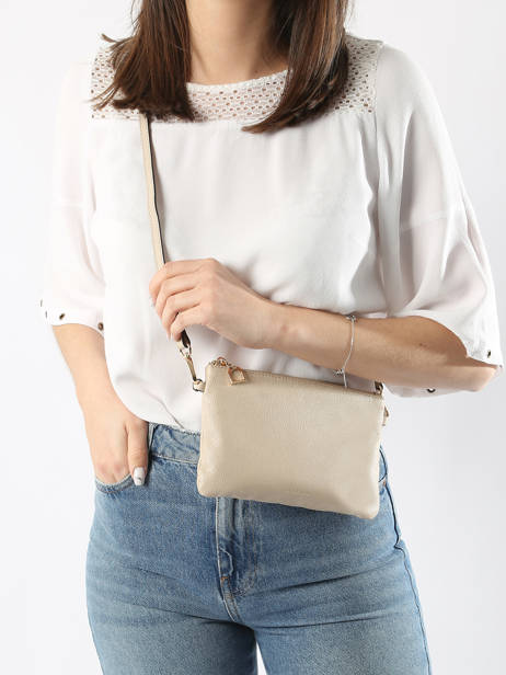 Crossbody Bag Tradition Cuir Etrier Beige tradition ETRA0141 other view 1
