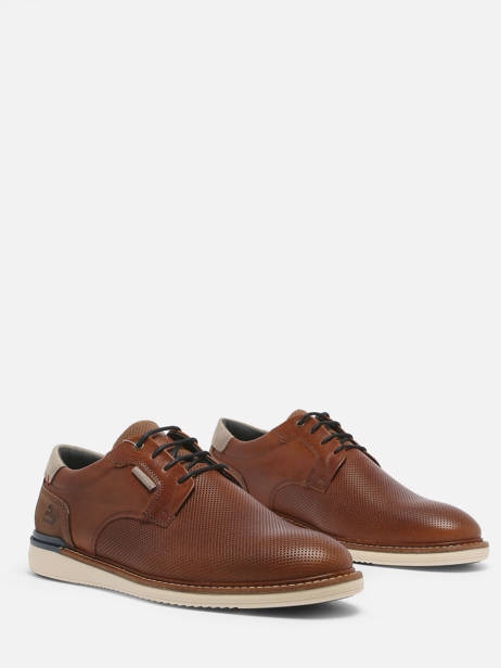 Derby Shoes In Leather Bull boxer Brown men 1101B other view 2