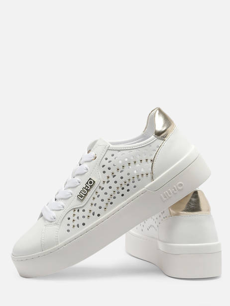 Sneakers Liu jo Blanc accessoires BA4039EX vue secondaire 4