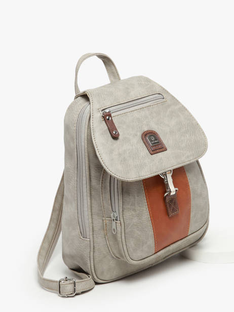 Backpack Miniprix Gray basic DD25 other view 2