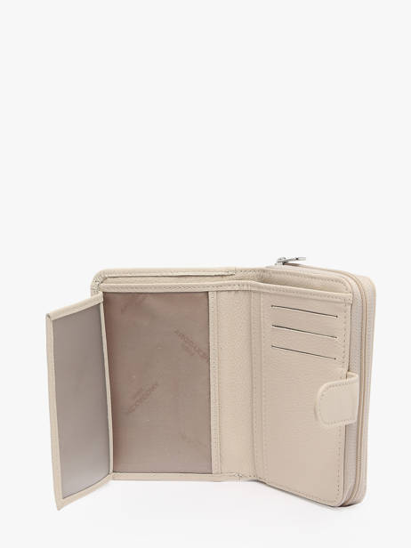 Portefeuille Confort Cuir Hexagona Beige confort 461063 vue secondaire 2