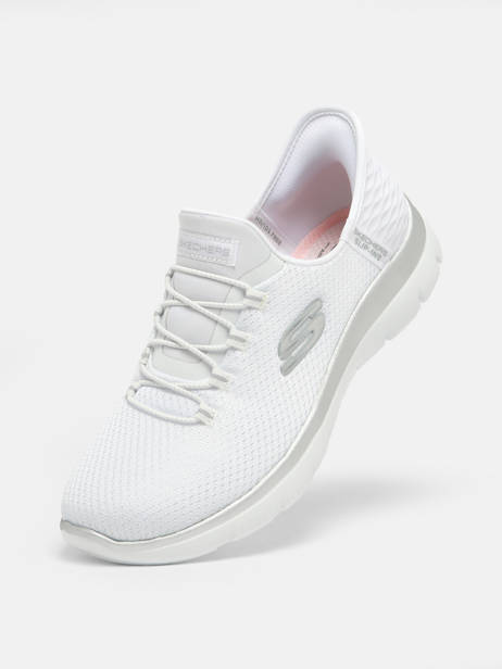 Sneakers Skechers White women 150123 other view 1