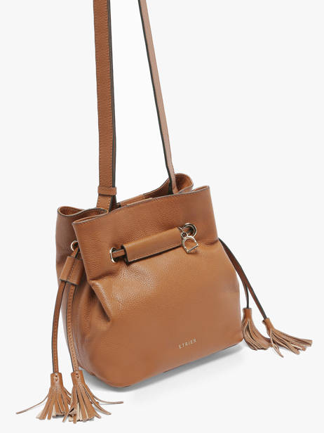 Small Leather Tradition Bucket Bag Etrier Beige tradition ETRA004S other view 2