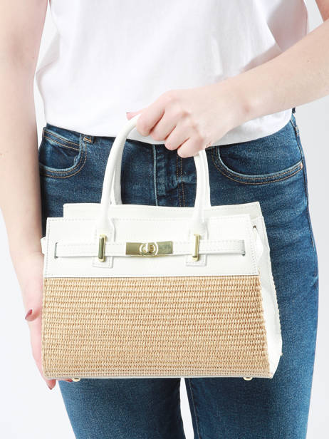 Satchel Capri Milano White capri CP23114 other view 1