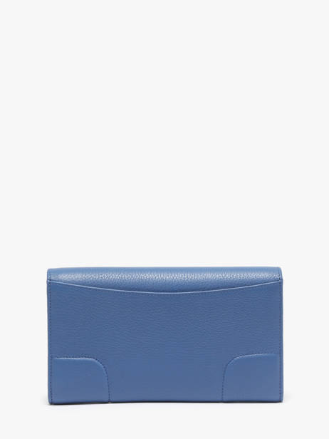 Leather Continental Wallet Romy Le tanneur Blue romy TROM3301 other view 2