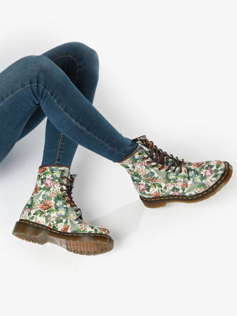 Boots In Leather Dr martens Multicolor women 31689649 other view 2