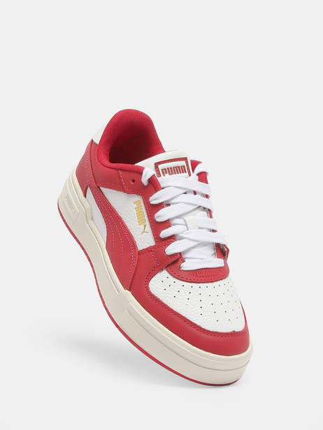 Sneakers In Leather Puma Red unisex 38019036 other view 1
