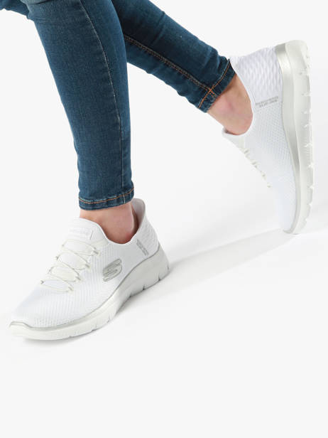 Sneakers Skechers White women 150123 other view 2