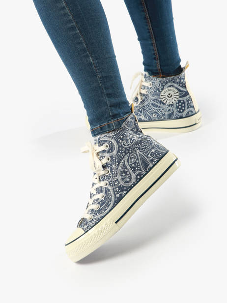 Sneakers Tribu Victoria Blue women 1057102 other view 2