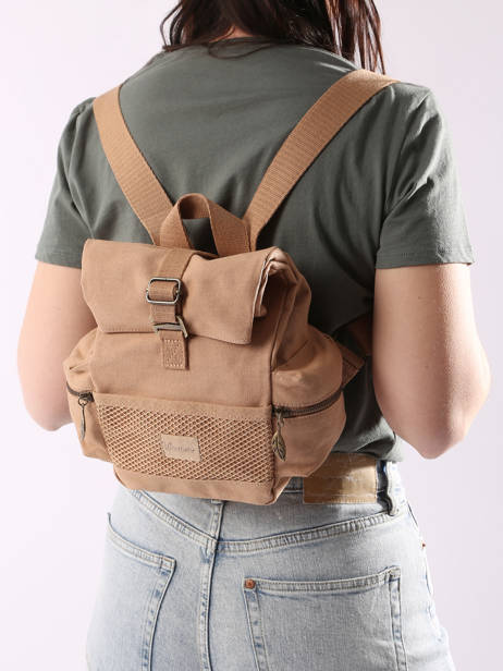 Sac à Dos Rolltop S Narcisse Woomen Beige narcisse WNAR04 vue secondaire 1