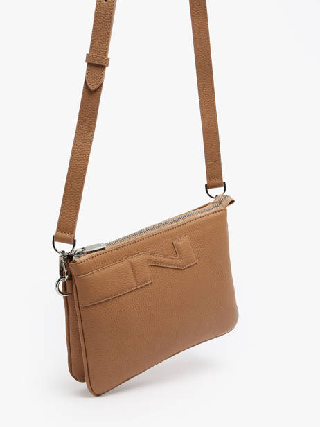 Leather Milano Crossbody Bag Nathan baume Brown n city 3 other view 2