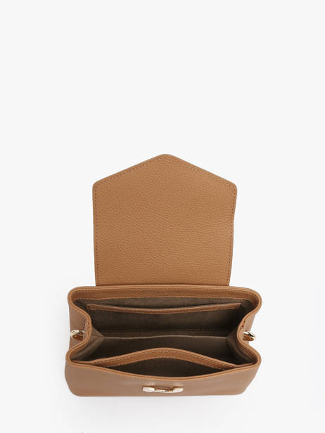 Leather Poppy Crossbody Bag Nathan baume Brown eden 2 other view 3