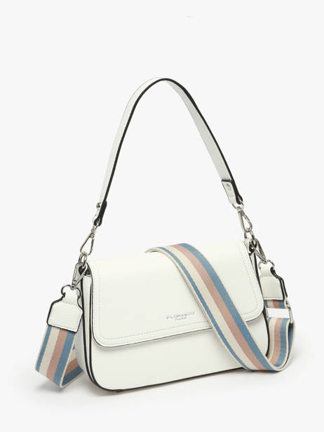 Ccrossbody Shoulder Bag Grained Miniprix White grained F6992 other view 2