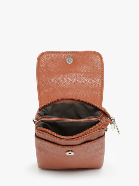 Sac Bandoulière Grained Miniprix Marron grained F3609 vue secondaire 3