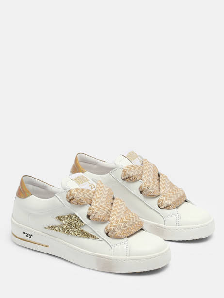 Sneakers In Leather Semerdjian Gold women ROS11203 other view 3