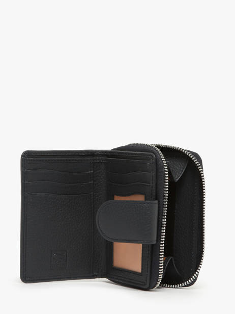 Wallet Leather Crinkles Blue caviar 14277 other view 1