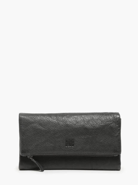 Wallet Leather Biba Black wallet TOT2L