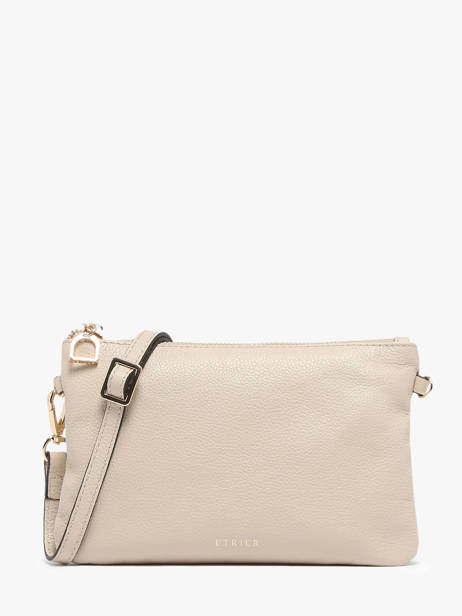 Crossbody Bag Tradition Cuir Etrier Beige tradition ETRA0141