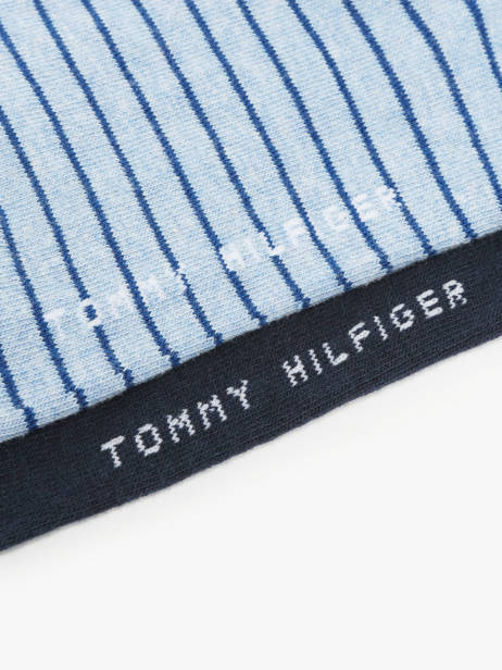 Chaussettes Tommy hilfiger Bleu socks men 10001496 vue secondaire 2