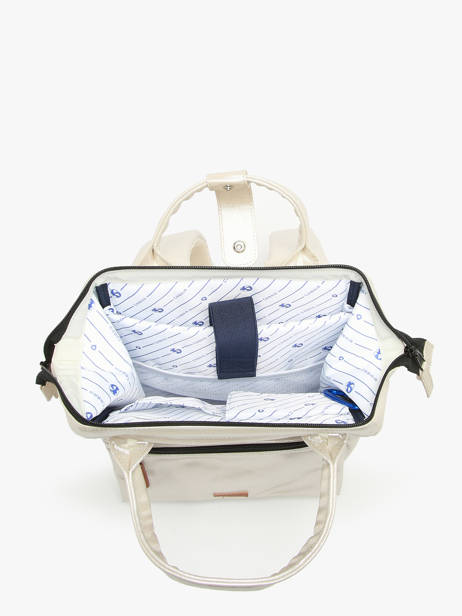 Adventurer Small - Minisac à Dos  Cabaia Argent adventurer S vue secondaire 3