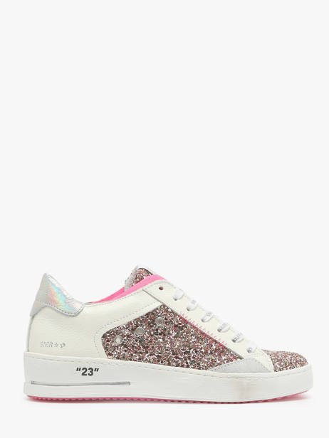 Sneakers In Leather Semerdjian Pink women HOV11581