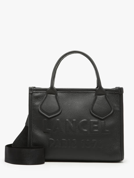 Cabas Zippé S Jour Cuir Lancel Noir jour A12995