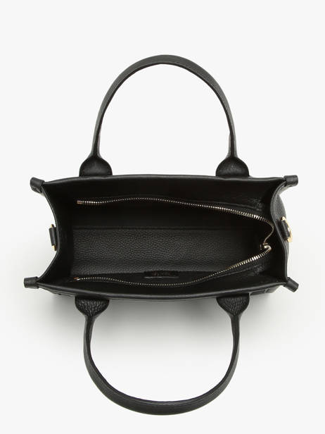 Cabas Zippé S Jour Cuir Lancel Noir jour A12995 vue secondaire 3