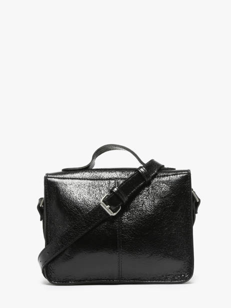 Leather Mademoiselle George Éclipse Bag Paul marius Black eclipse GEORGECL other view 3