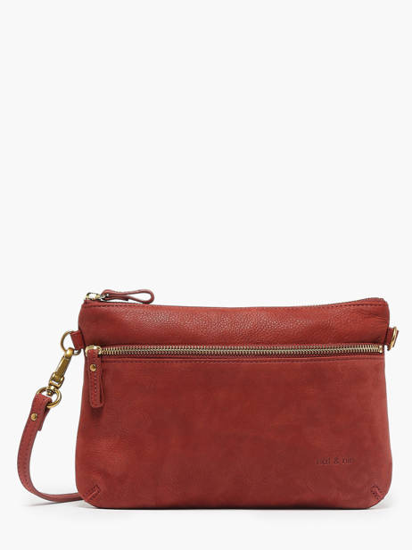 Leather Vicky Crossbody Bag Nat et nin Red vintage VICKY