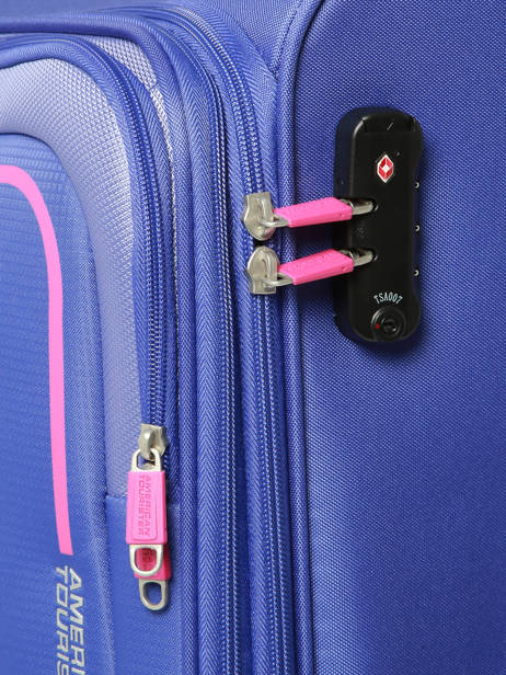 Softside Luggage Pulsonic American tourister Blue pulsonic 146518 other view 1