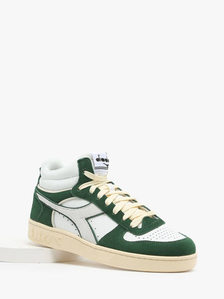 Sneakers In Leather Diadora Green unisex 178563 other view 1