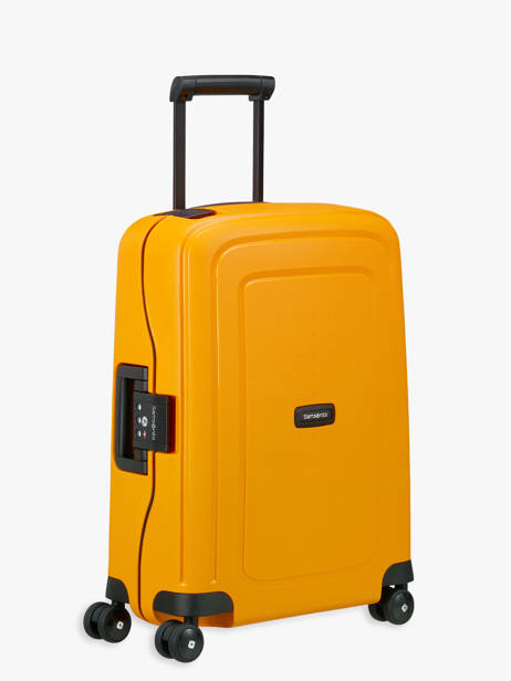 Cabin Luggage Samsonite Yellow s'cure 10U003 other view 1