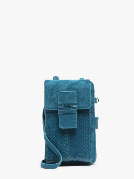 Étui Téléphone New Zack Cuir Great by sandie Bleu new zack SNA