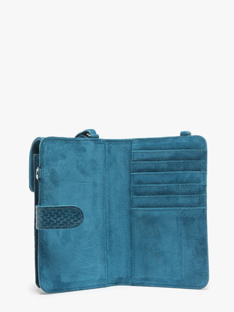 Étui Téléphone New Zack Cuir Great by sandie Bleu new zack SNA vue secondaire 4