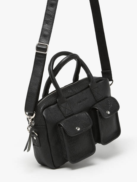 Sac Bandoulière Vintage Cuir Paul marius Noir vintage LEDANDYS vue secondaire 2