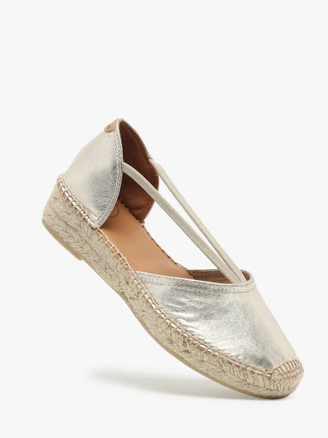 Espadrilles In Leather Toni pons Gold women P other view 1