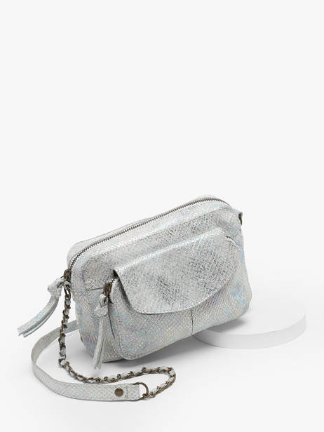 Crossbody Bag Pieces Silver naina 17063358 other view 2