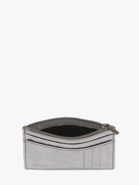 Porte-cartes Etincelle Irisée Cuir Etrier Argent etincelle irisee EETI5004 vue secondaire 1