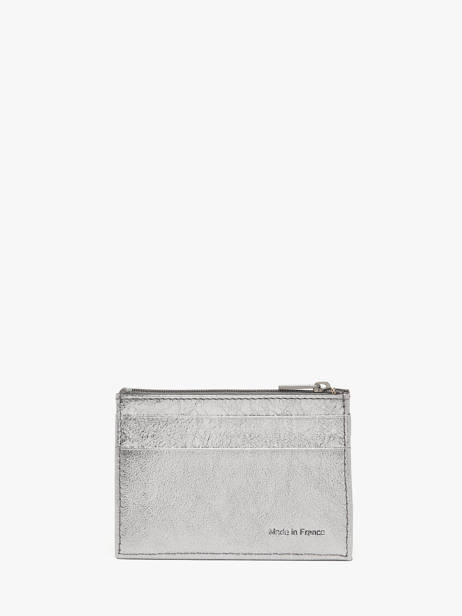 Porte-cartes Etincelle Irisée Cuir Etrier Argent etincelle irisee EETI5004 vue secondaire 2