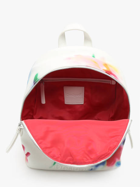 Backpack Desigual White liquid flower 24SAKP14 other view 3