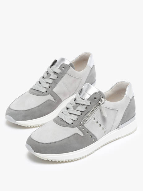 Sneakers In Leather Gabor Gray women 19 other view 1